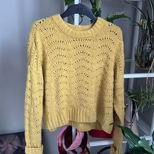 Knitted American eagle sweater